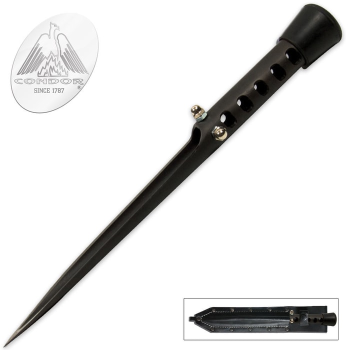 Condor Pipe Knife Dagger with Sheath