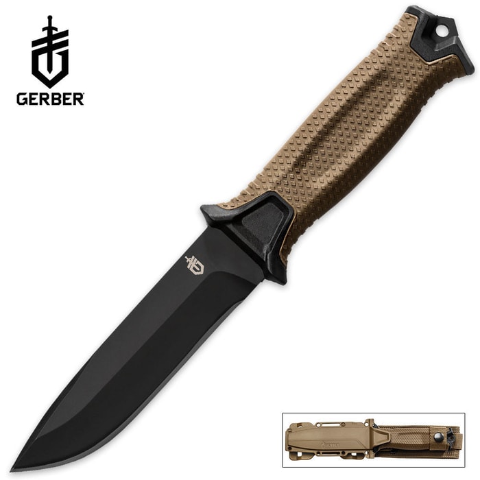 StrongArm Fixed Blade Knife Coyote