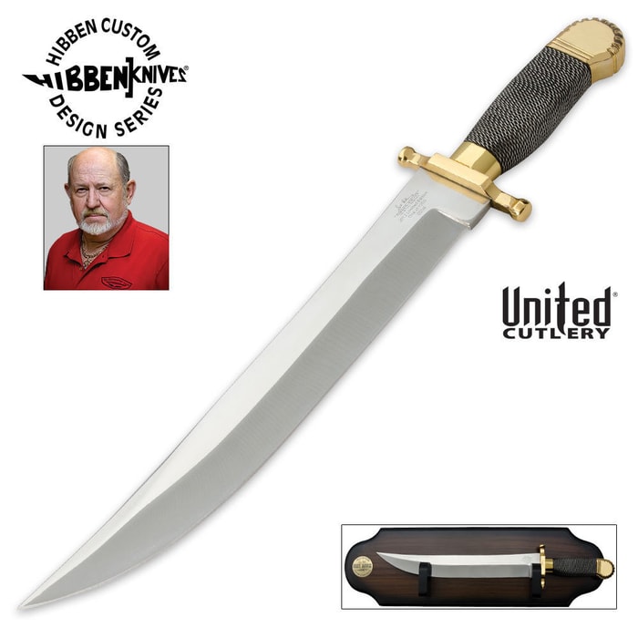 United Cutlery Gil Hibben 2012 Gold Edition Bowie Knife