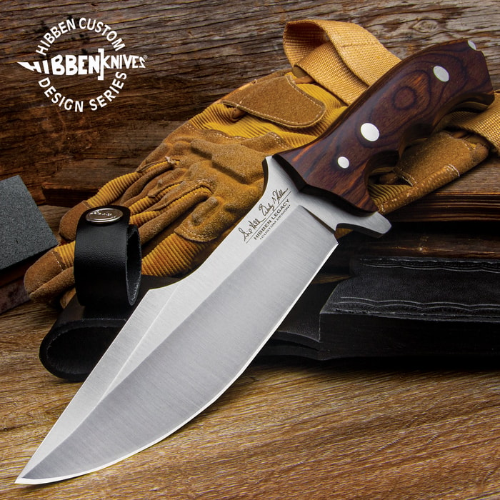 Knife Masters Gil and Wes Hibben continue to put out innovative designs, which become legends in their own right