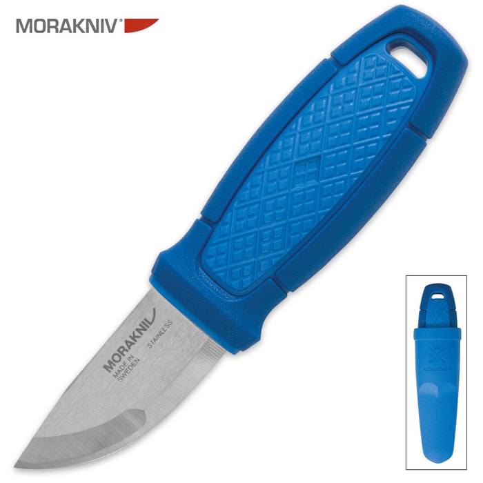 Morakniv Eldris Swedish Fixed Blade Knife - Blue