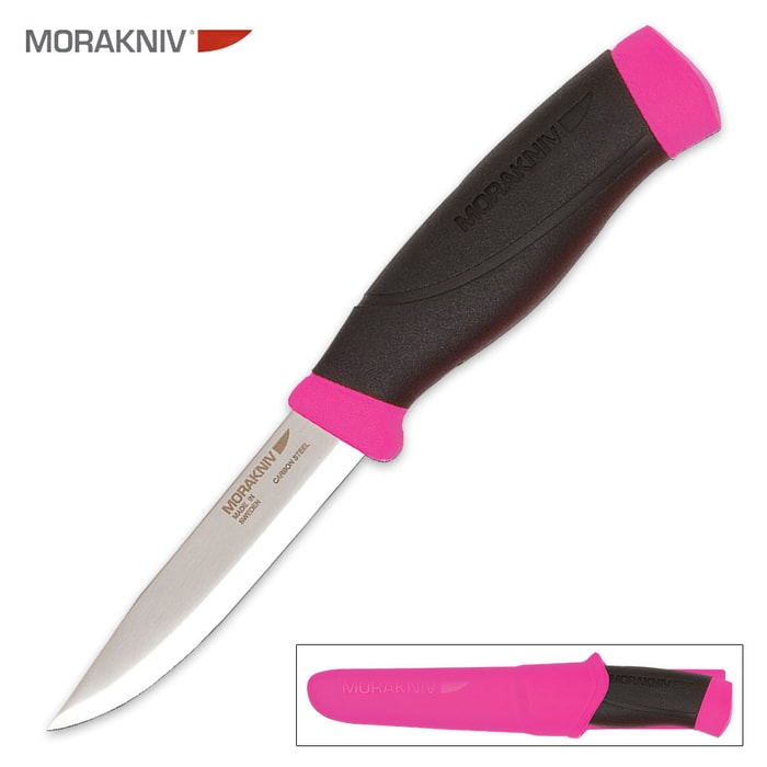 Morakniv Companion Magenta Fixed Blade Knife