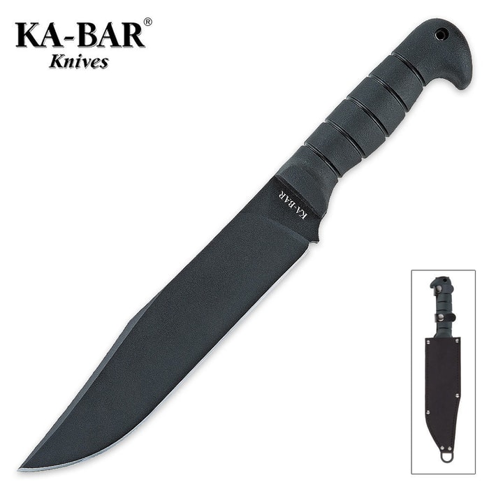 KA-BAR Bowie Knife Heavy with Sheath