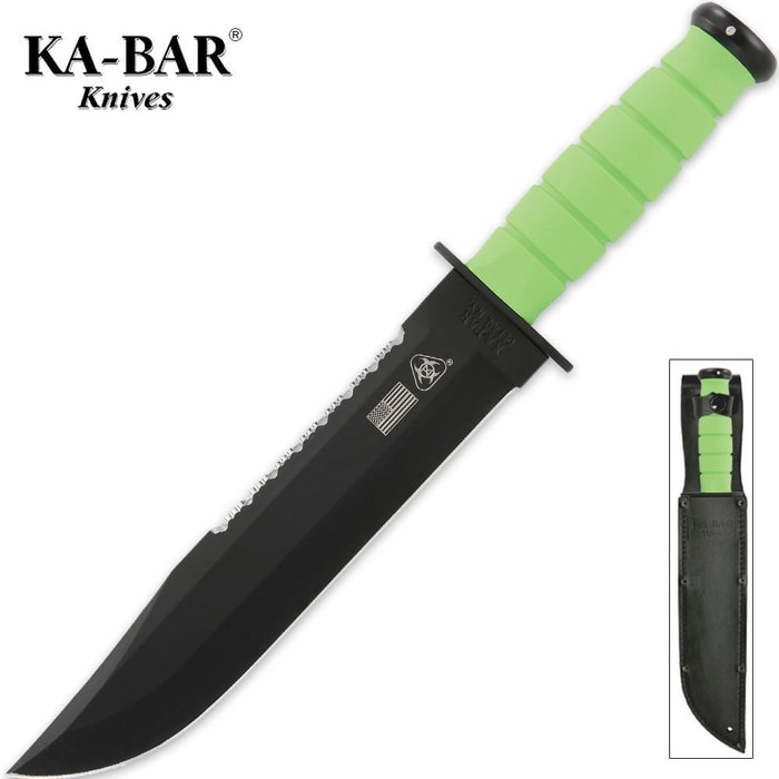 KA-BAR Zombie Zombro Fixed Blade Knife