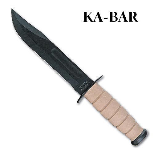 Kabar Fixed Desert Blade Plain Knife