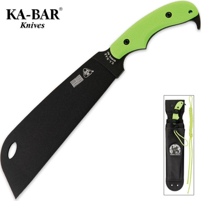 KA-BAR Zombie Zomstro Fixed Blade Knife