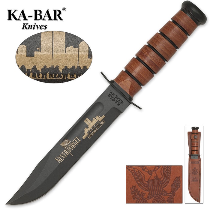 Kabar 9/11 Never Forget US Army Knife