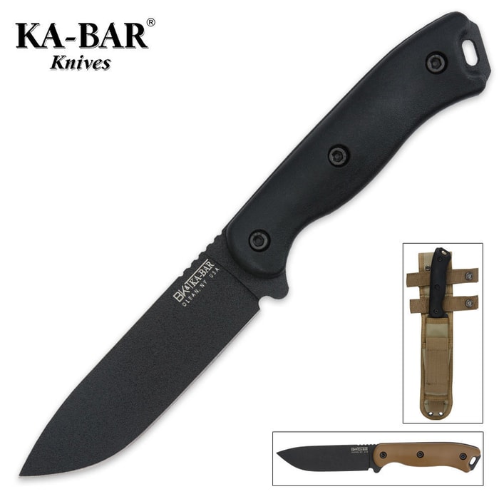 Ka-Bar Short Becker Drop Point Blade