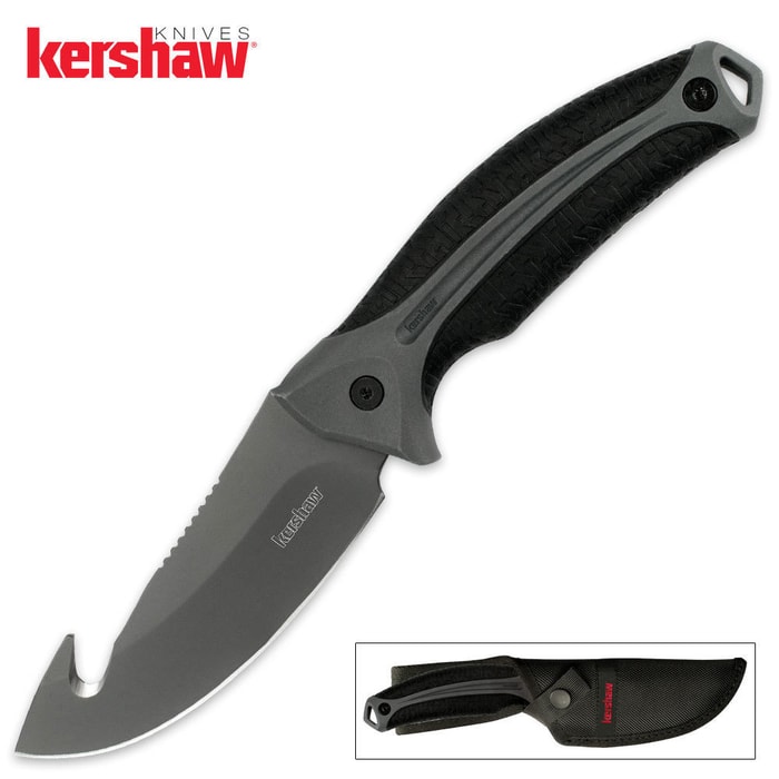 Kershaw Lonerock Gut Hook Hunting Knife