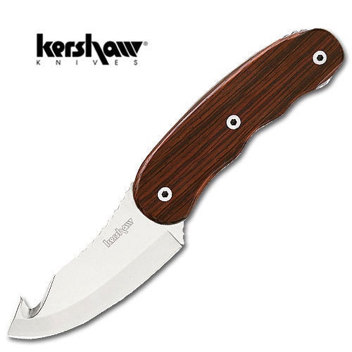 Kershaw Majesty Cocobolo Wood Guthook Knife
