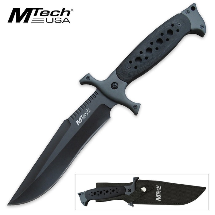 MTech USA Tom Anderson Fixed Blade Knife Micarta Handle