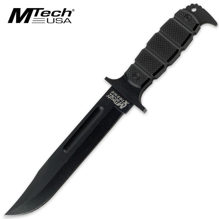 MTech Xtreme 12-Inch Fixed Blade Tactical Knife Black