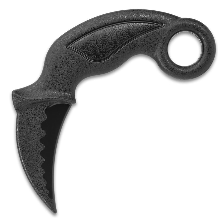 Master Martial Arts Training Karambit - Polypropylene Construction, Quality Training Gear, Perfectly Weighted And Balanced - Length 9 1/4”