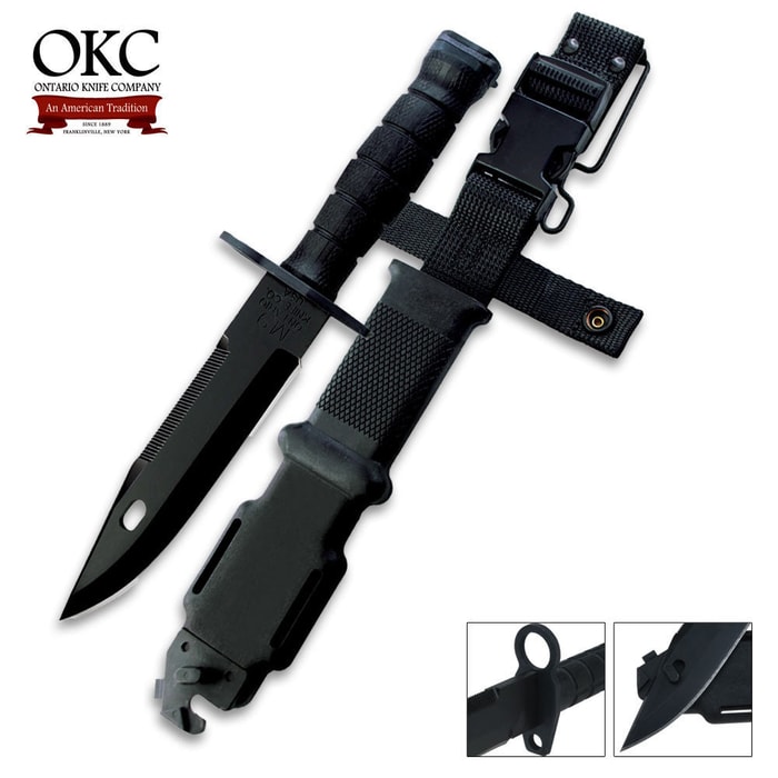 Ontario M9 Bayonet Knife with Scabbard
