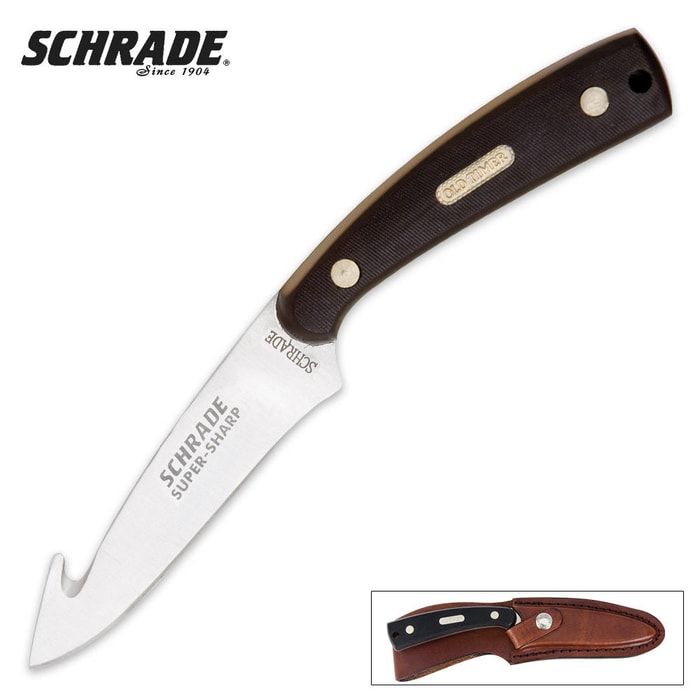 Schrade Guthook Skinner Knife