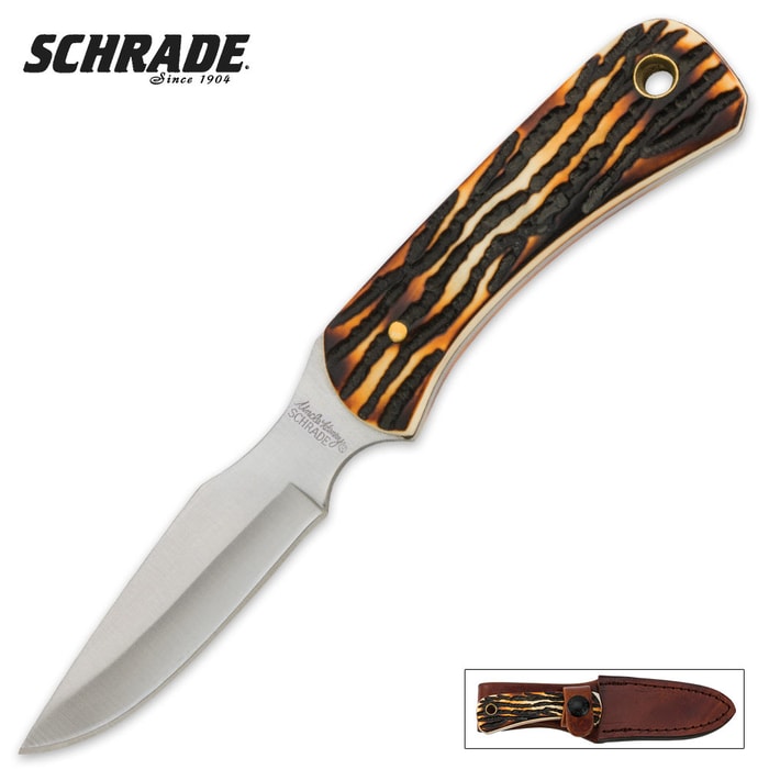 Schrade Uncle Henry Running Stag Caping Knife