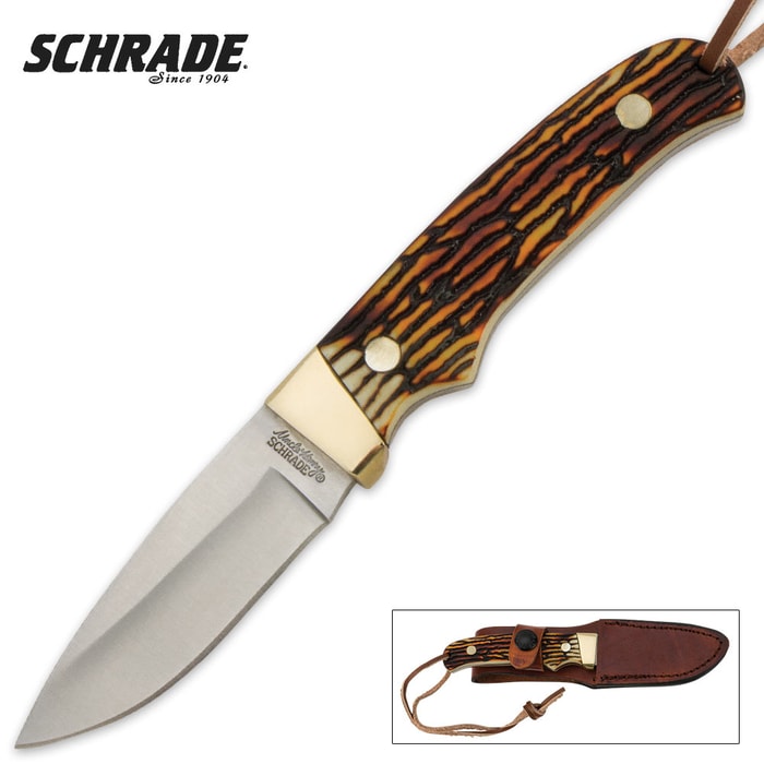 Schrade Uncle Henry Mini Professional Hunter Fixed Blade Knife