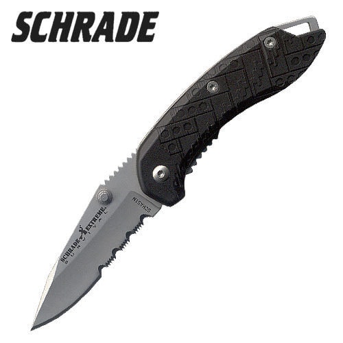 Schrade Extreme Survival Medium Serrated Folding Knife