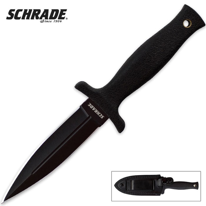 Schrade Small Double Edged Spear Point Boot Knife
