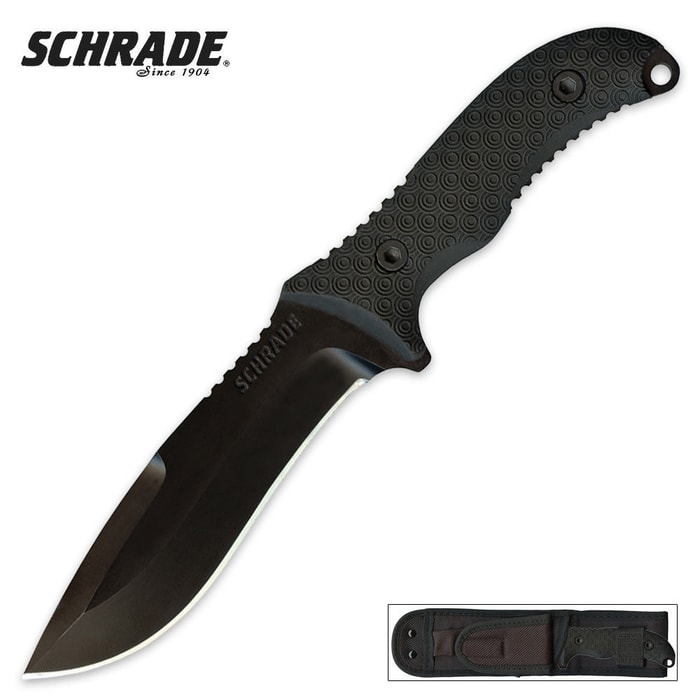Schrade Extreme Survival Drop Point Fixed Blade Knife