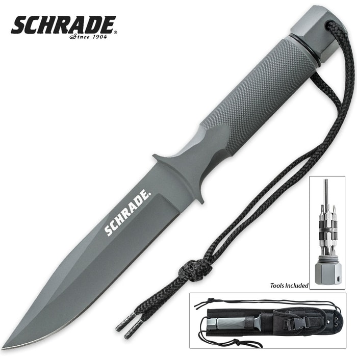 Schrade Extreme Survival Fixed Blade With Bit Set
