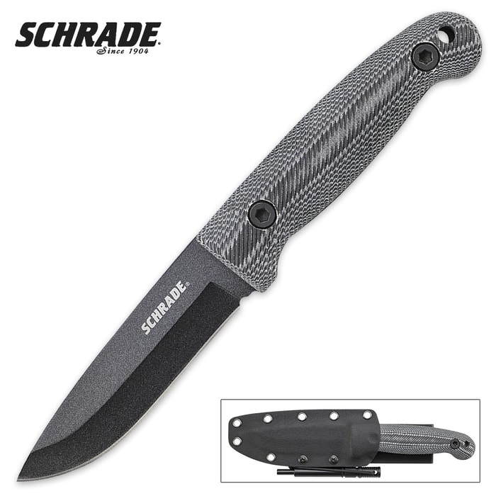 Schrade Frontier Full-Tang Fixed Blade Knife