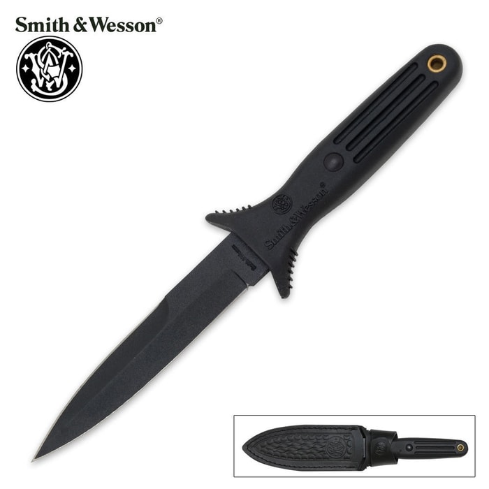 Smith & Wesson Functional Boot Knife Black