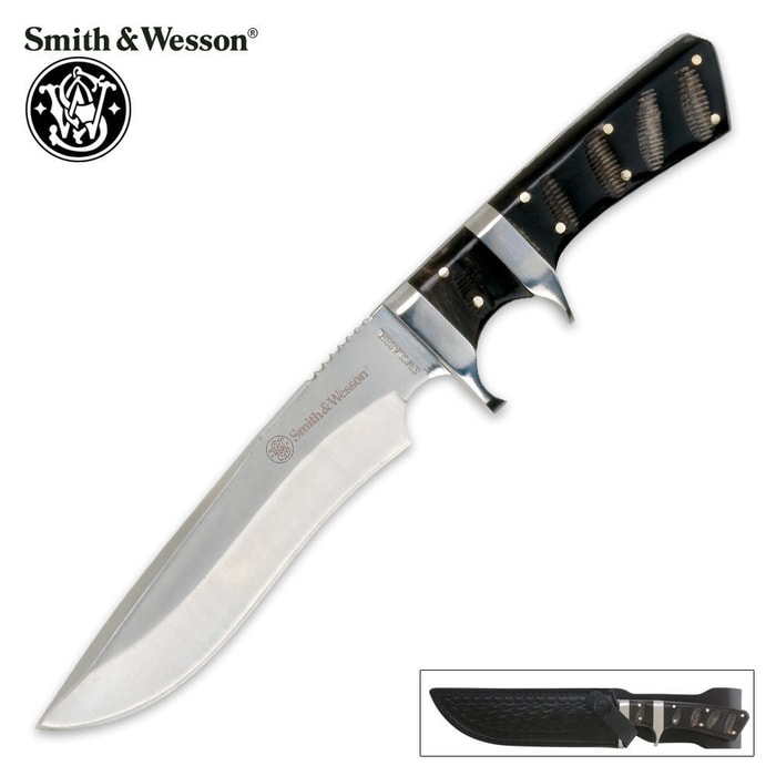 Smith & Wesson Buffalo Horn Classic Fixed Blade Knife