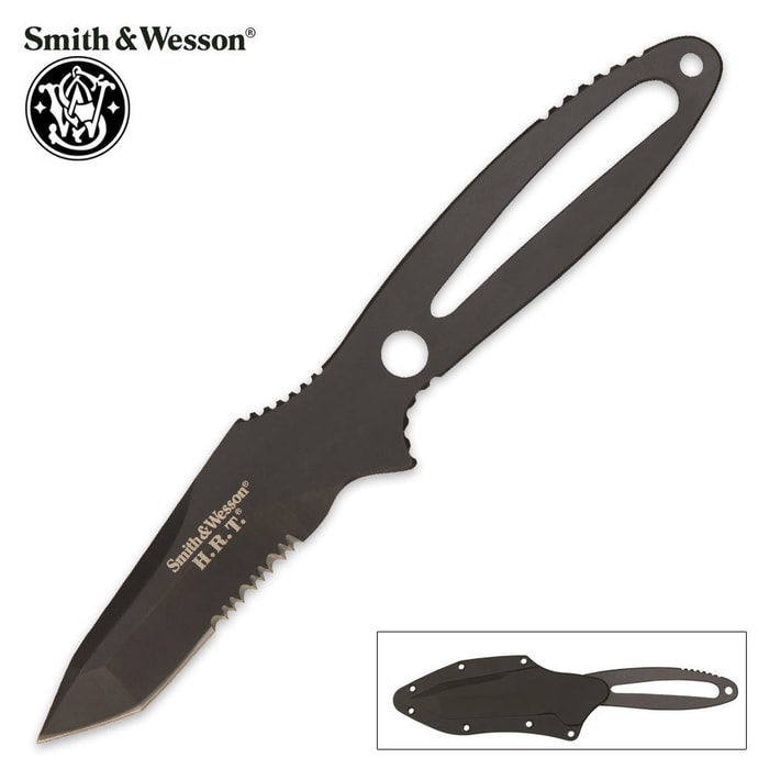 Smith & Wesson Serrated Black H.R.T. Knife