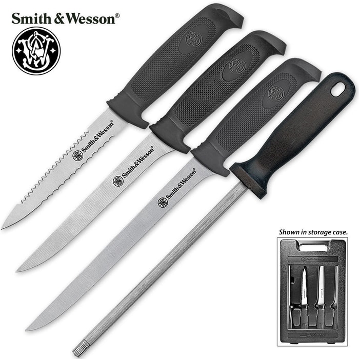 Smith & Wesson Sea Swept Fillet Knife Set