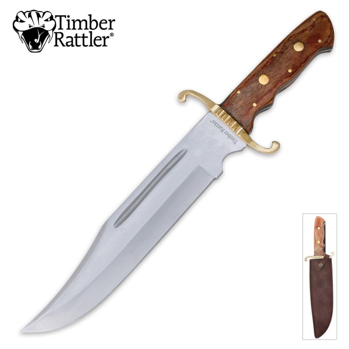 Timber Rattler El Paso Bowie Knife