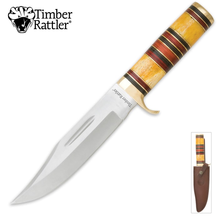 Timber Rattler The Pioneer Bowie Knife