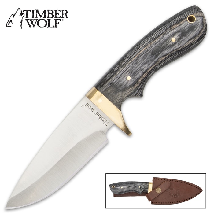 The Grey Skinner Knife is a nice, compact size, allowing you to carry it in your hunting gear without it taking up much room