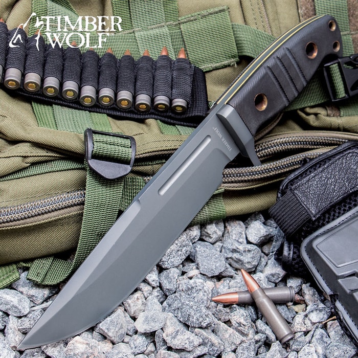 Timber Wolf Extreme Tactical Bowie Knife