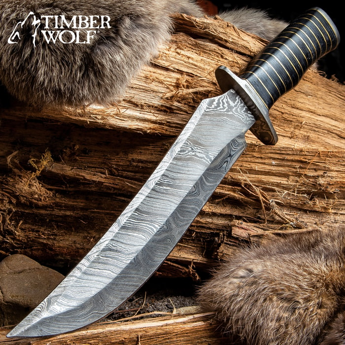 Timber Wolf Nile Warrior Bowie Knife