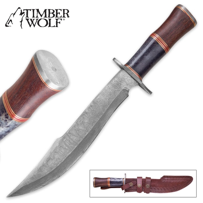 Timber Wolf Rocky Mountain Bowie Knife