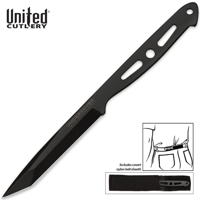 United Cutlery Undercover Tanto Black