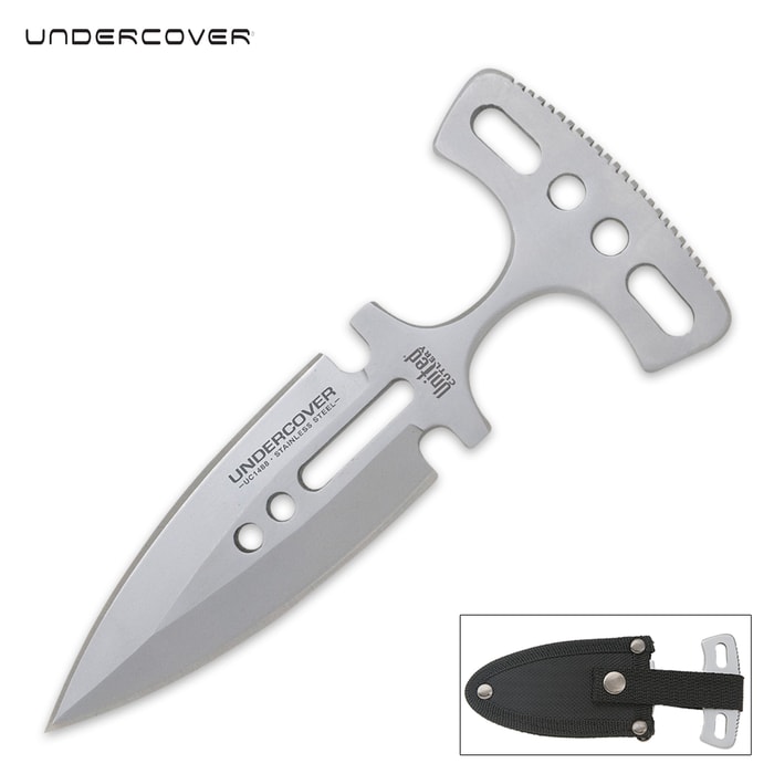 United Cutlery Undercover Silver Magnum Push Dagger