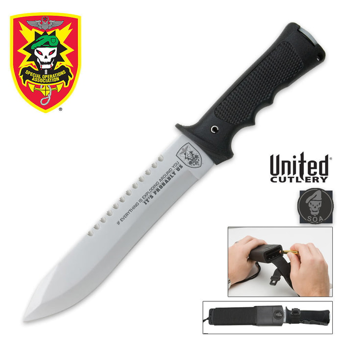 United Cutlery S.O.A. Explosion Survival Knife