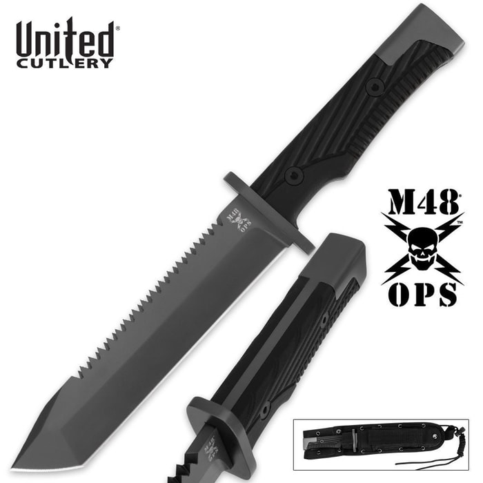 M48 Ops Combat Fighter With Sheath