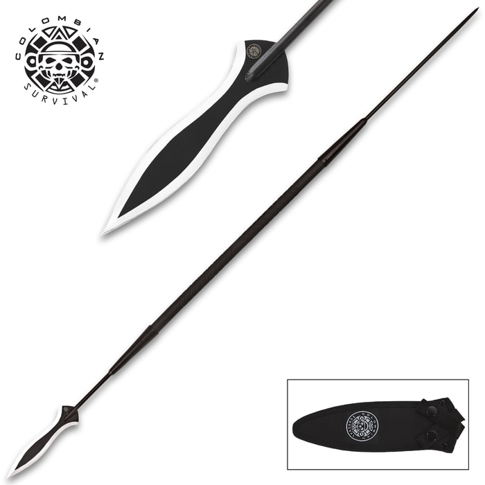 Survival Hunting Spear - SK5 Carbon Steel - 5'