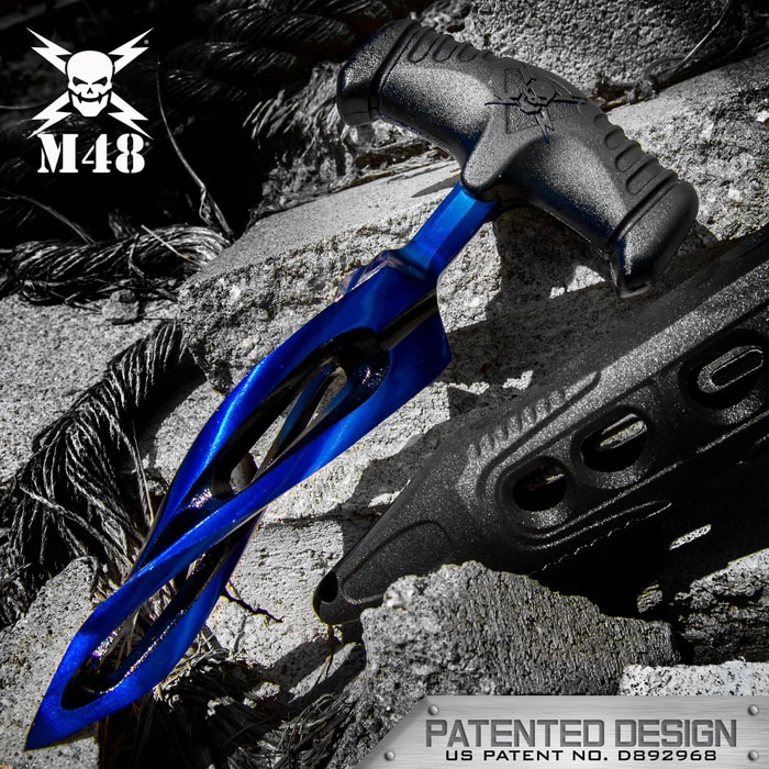 Always ahead of the curve, United Cutlery has taken its popular M48 Cyclone Push Dagger and taken it to a new level of fierceness