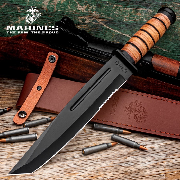 Officially licensed by the United States Marine Corps, you can rest assured this machete is in it for the long haul