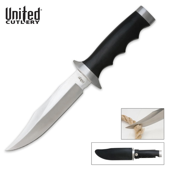 United Edge Military Commander Bowie with Sheath