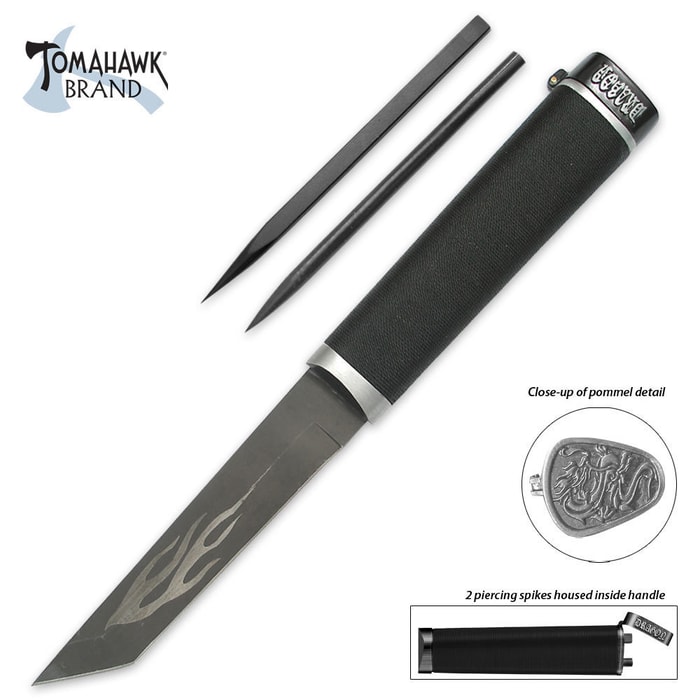 Tomahawk Dark Dragon Tanto Knife
