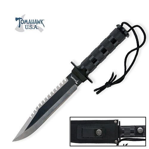Tomahawk XL1418 Survival Warrior Two Tone Knife