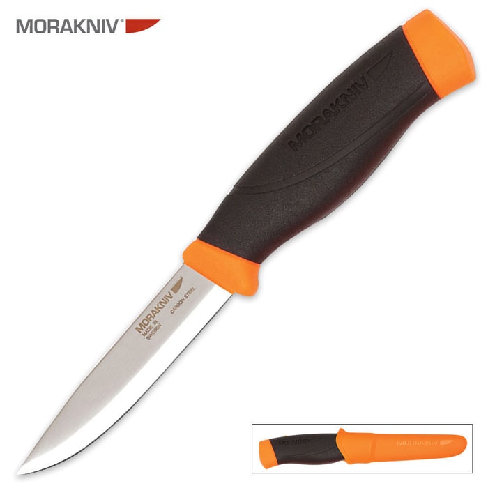 Morakniv Companion HD Outdoor Knife, Orange