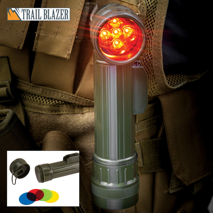 Trailblazer 5 LED Angle Head Flashlight - OD