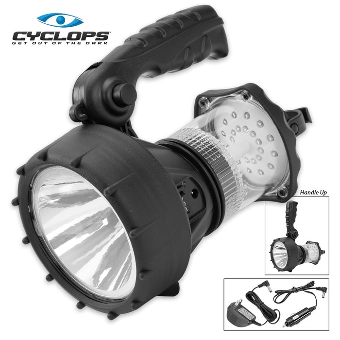 Cyclops Fuse Rechargeable Spotlight And Lantern