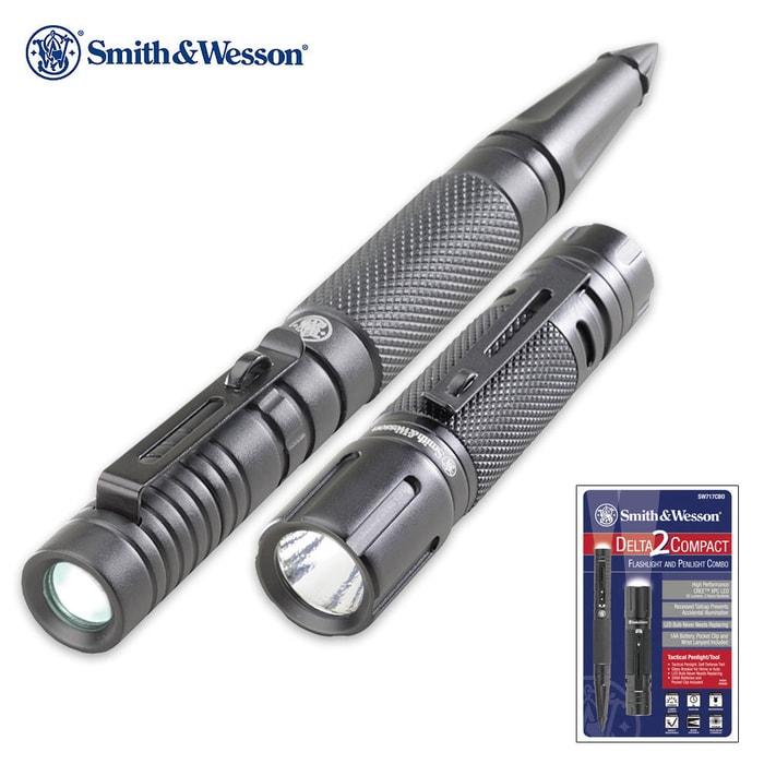Smith & Wesson Flashlight Pen Light Combo